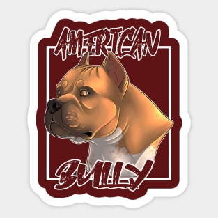 American Bully Sticker